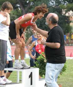 Entrega de medallas