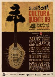 Cartaz do Cultura Quente'09